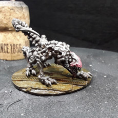 Picture of print of Steel Wolf - Construct - PRESUPPORTED - D&D 32mm