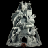 Tiamat Dice Tower - SUPPORT FREE! print image