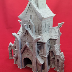 Picture of print of Valkyrie Dice Tower - SUPPORT FREE!