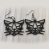 Cat earrings image
