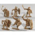 ORC ARMY SOLDERS - 6x orcs with WEAPONS AND SHIELDS image