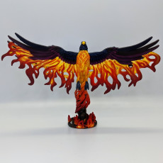 Picture of print of Phoenix Reborn / Vermillion Bird of the South / Elder Fire Elemental