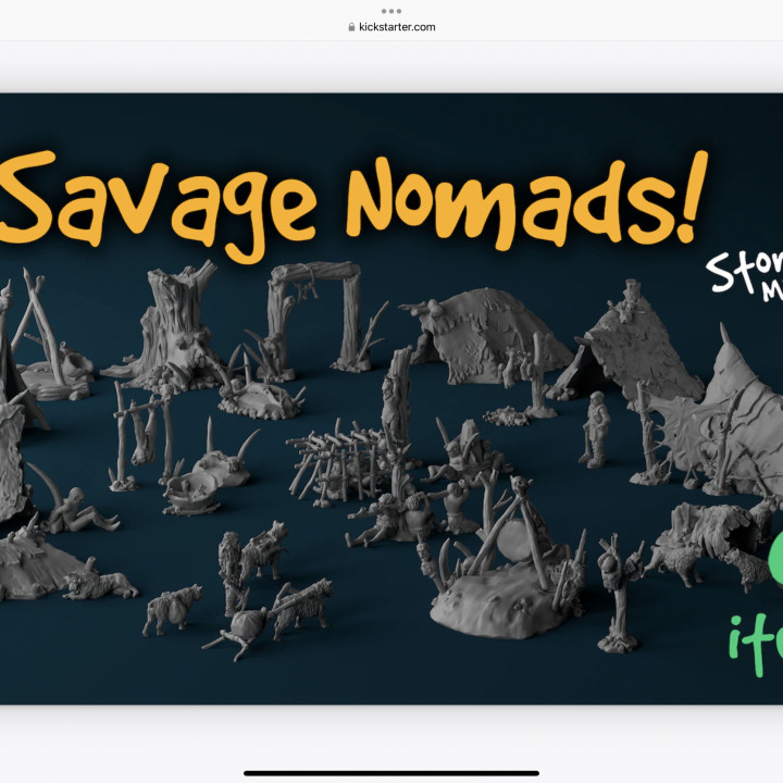 Savage Nomads, files without supports's Cover