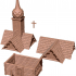 Old Log Russian Church - Wargame 28mm image