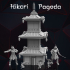 Hikari Pagoda - Stackable Terrain Piece - Tekano Corp Collection image