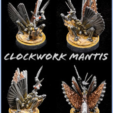 Picture of print of Clockwork Mantis