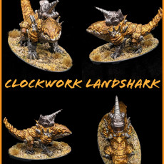 Picture of print of Clockwork Land Shark
