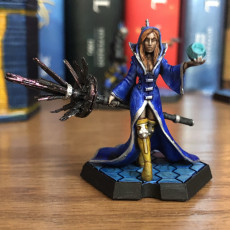 Picture of print of Cyber Forge Jaina The Nanowizard