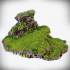 Ramp Spiral Outcropping: Dynamic Hills Terrain Set image