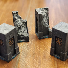 Picture of print of AEDWRF04 - Dwarven Kingdom Giant Pillars I