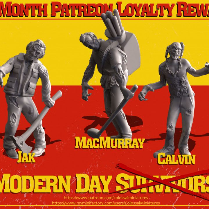 Modern Day S̶u̶r̶v̶i̶v̶o̶r̶s̶ Series 04 Bundle - PRE-SUPPORTED's Cover