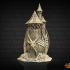 Skeletal Dragon Dice Tower - SUPPORT FREE! image
