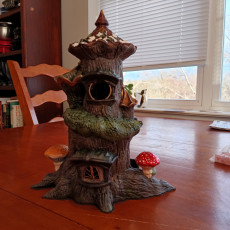 Picture of print of Fairy Dice Tower - SUPPORT FREE!