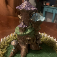Picture of print of Fairy Dice Tower - SUPPORT FREE!