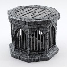 Picture of print of Stone Dice Jail - SUPPORT FREE!