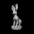 Jackalope & Regular Jack Rabbits image