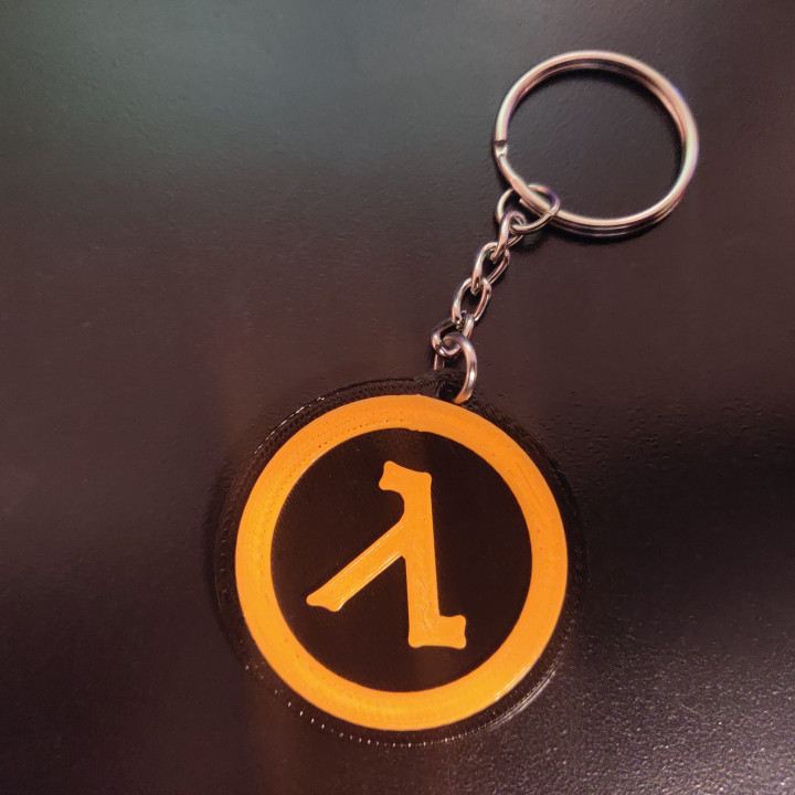 Half Life keychain