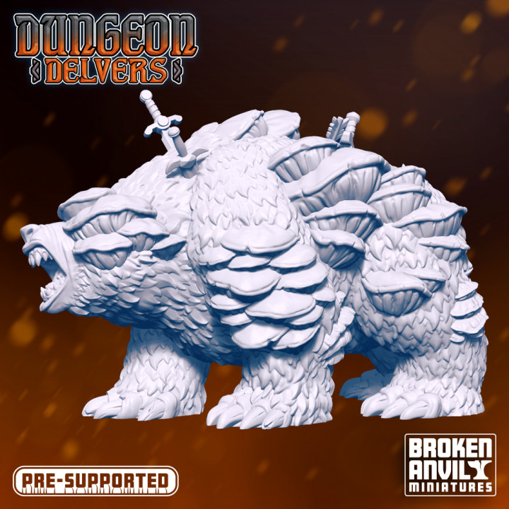 $15.00Dungeon Delvers Infested Giant Cave Bear (XL) - STL