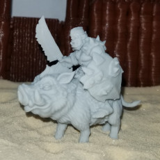 Picture of print of Orc Boar Rider 1