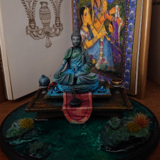 Picture of print of Monk Altar