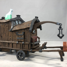 Picture of print of Potion Vendors Wagon
