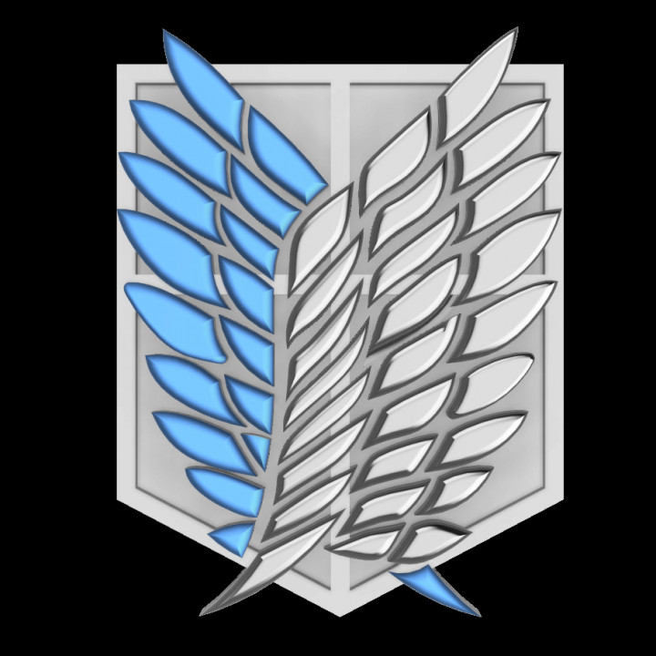 Survey Corps Logo from Attack On Titan