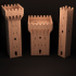 Towers and Castles Building Tiles - OpenLOCK Modular Terrain image