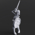 Skeleton Set  - Swords & Shields x 5 Minis, Pre-Supported image