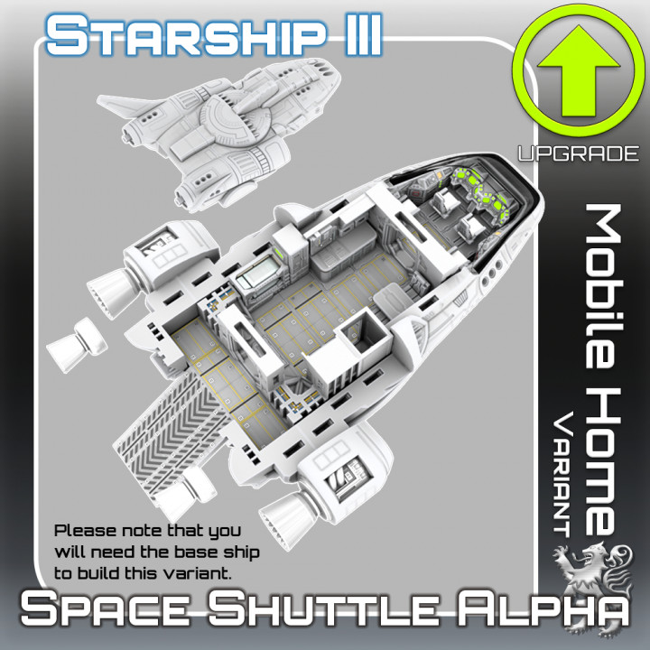 Space Shuttle Alpha Mobile Home Variant Upgrade's Cover