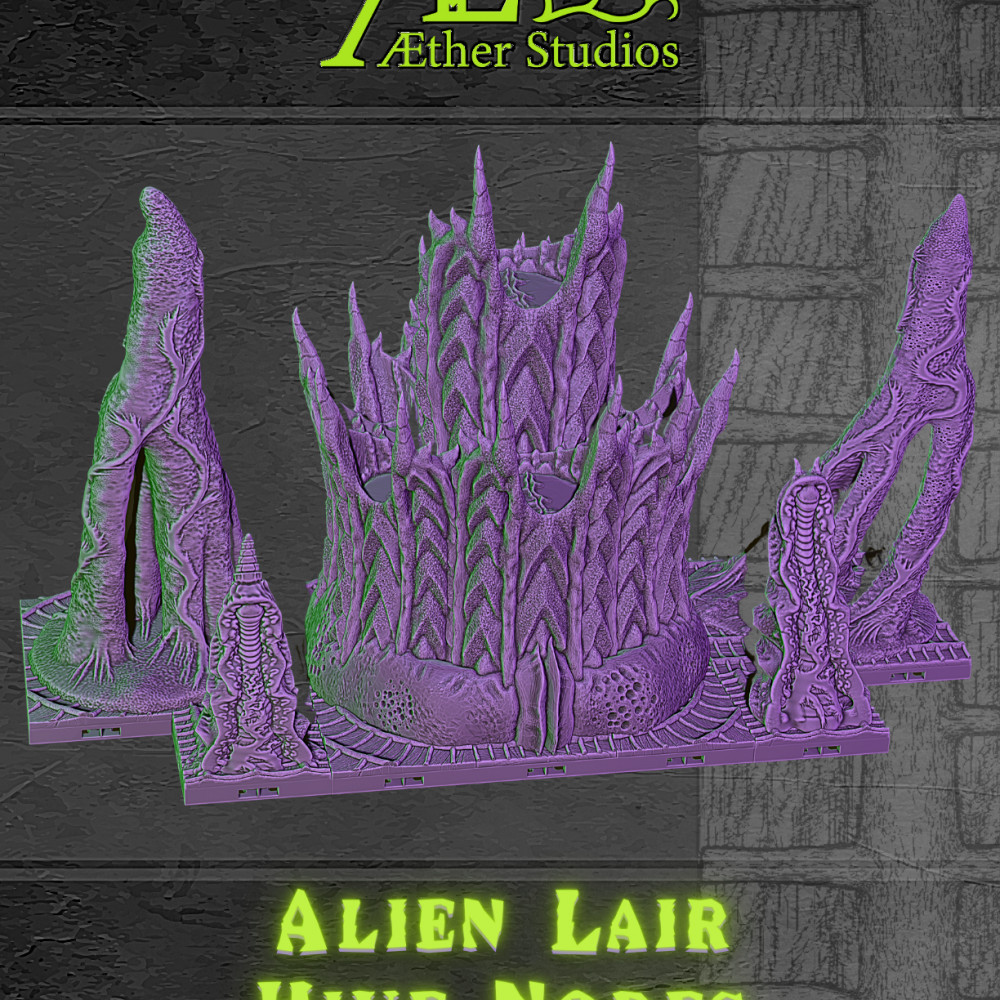 Image of Alien Lair - Hive Nodes