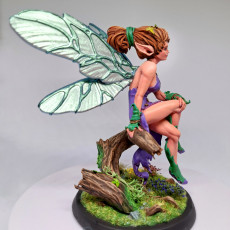 Picture of print of Pixie set 3 miniatures 32mm pre-supported