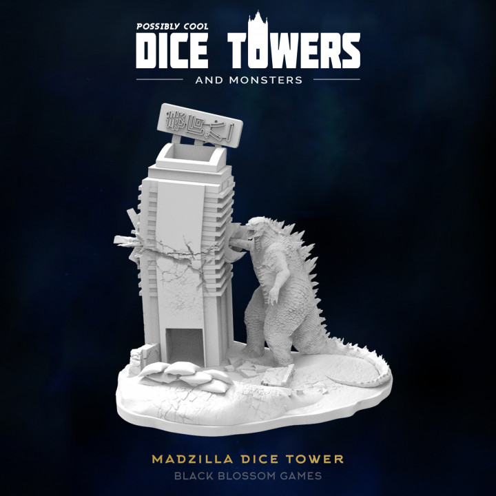 ΕΧ11 Madzilla :: Possibly Cool Dice Tower's Cover