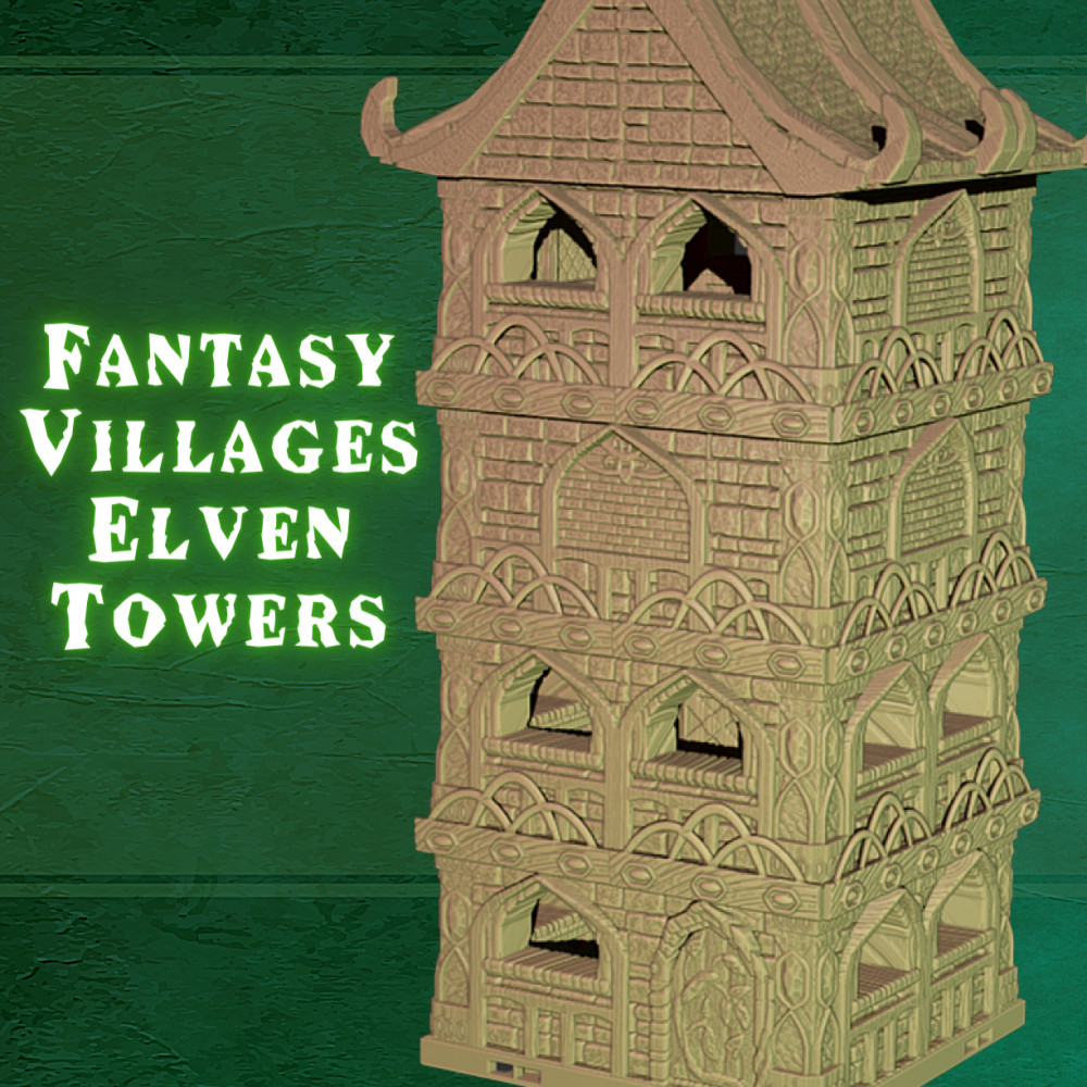 Image of Fantasy Villages Elven Towers