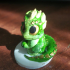 Cute Little Dragon (green) image
