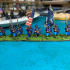 10 & 15mm American Civil War Zouave Drummers, Marching Pose 1 image