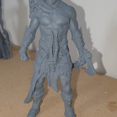 Picture of print of Boneflesh Dragon Warrior  (PRE-SUPPORTED 32mm&75mm) This print has been uploaded by spider