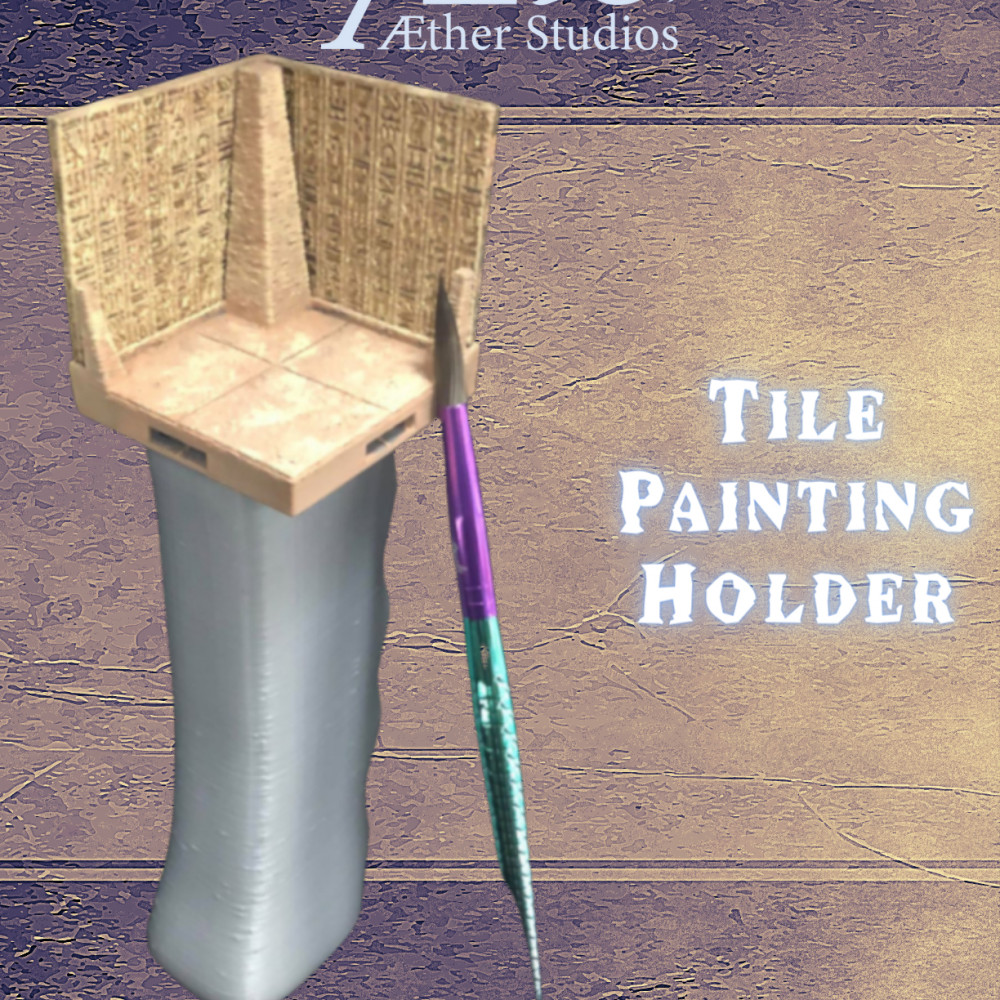Image of Tile Painting Holder