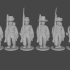 10 & 15mm American Civil War Infantry in Sack Coats, Marching Pose 2 image