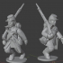 10 & 15mm American Civil War Infantry in Sack Coats, Quick Marching Pose 1 image