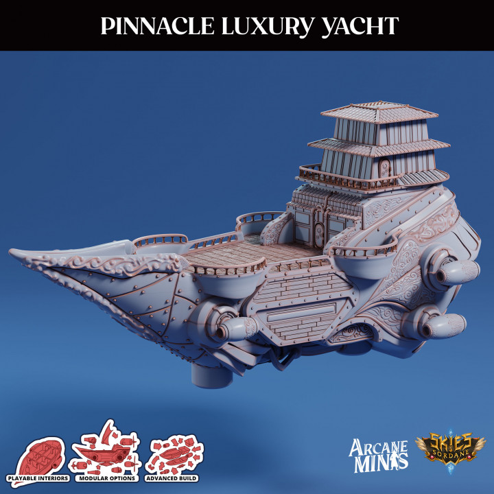 Airship - Pinnacle Luxury Yacht's Cover