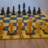 chess bord and pieces image