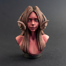 Picture of print of Horned Girl - [Pre-Supported] This print has been uploaded by TytanTroll Miniatures