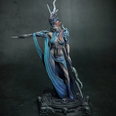 Picture of print of Boneflesh Necropriestess (PRE-SUPPORTED 32mm&75mm)