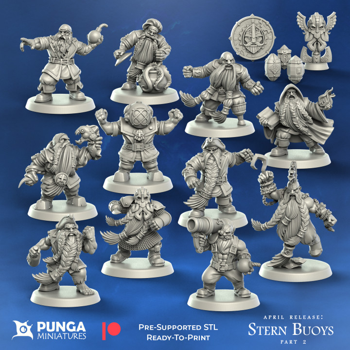 $35.00April Release -Stern Buoys Part 2