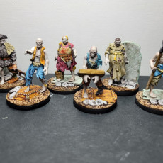 Picture of print of Zombie Villagers - Highlands Miniatures