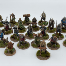 Picture of print of Zombie Warriors - Highlands Miniatures This print has been uploaded by GER Rinky