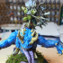 Rosputakk on Giant Horned Demonfrog - Swamp Gurunda Hero + Beast print image