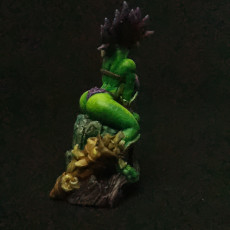 Picture of print of Krakia - Swamp Gurunda Beauty (Fantasy Pinup)