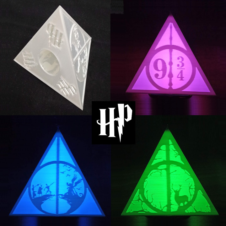Lampe Harry Potter Deathly Hallows