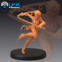 Kunoichi Running / Female Ninja / Japanese Shadow Warrior / Katana Woman image